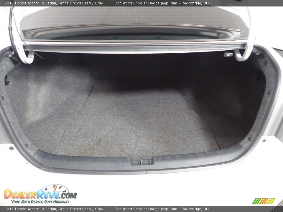 2015 Honda Accord LX Sedan White Orchid Pearl / Gray Photo #9