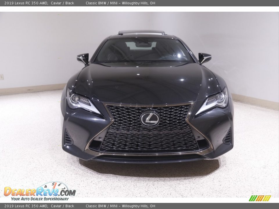 2019 Lexus RC 350 AWD Caviar / Black Photo #2