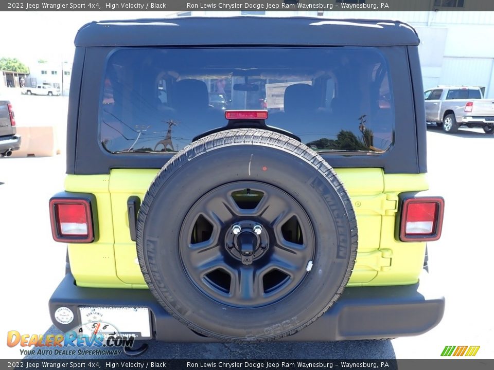 2022 Jeep Wrangler Sport 4x4 High Velocity / Black Photo #4