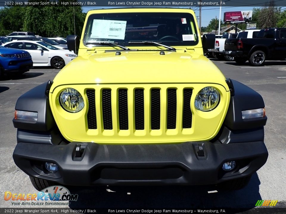 2022 Jeep Wrangler Sport 4x4 High Velocity / Black Photo #9