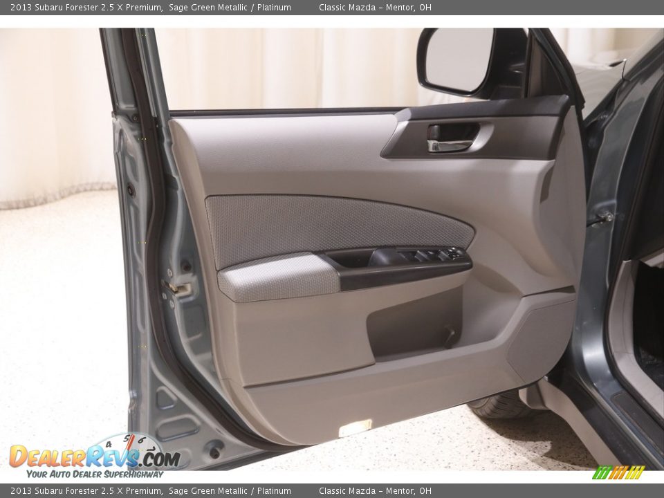 2013 Subaru Forester 2.5 X Premium Sage Green Metallic / Platinum Photo #4
