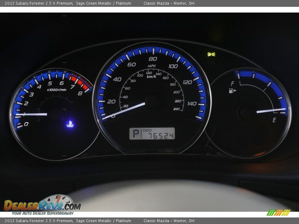 2013 Subaru Forester 2.5 X Premium Sage Green Metallic / Platinum Photo #8