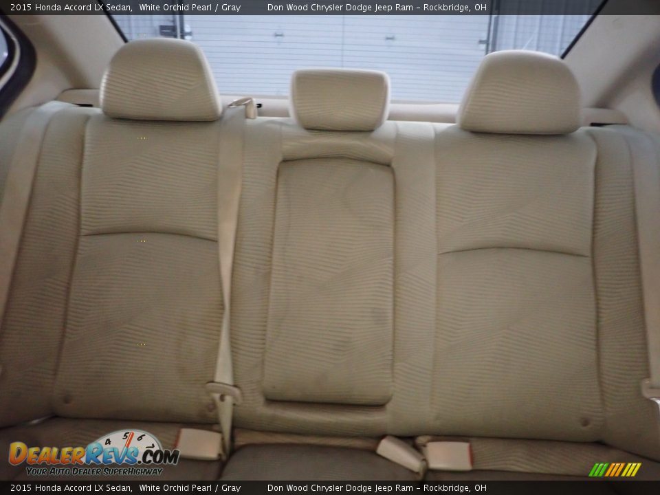 2015 Honda Accord LX Sedan White Orchid Pearl / Gray Photo #22
