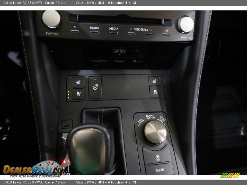 Controls of 2019 Lexus RC 350 AWD Photo #15