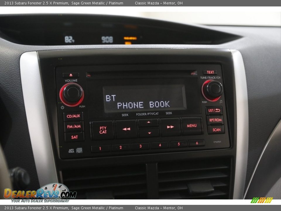 2013 Subaru Forester 2.5 X Premium Sage Green Metallic / Platinum Photo #11