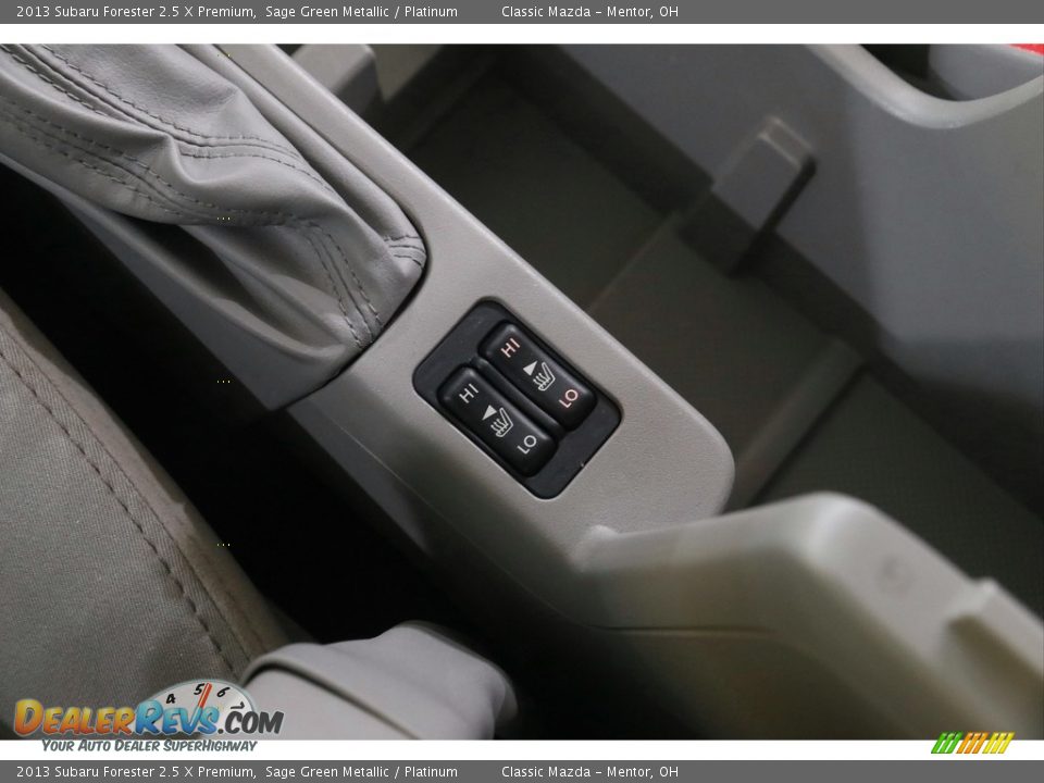 2013 Subaru Forester 2.5 X Premium Sage Green Metallic / Platinum Photo #13