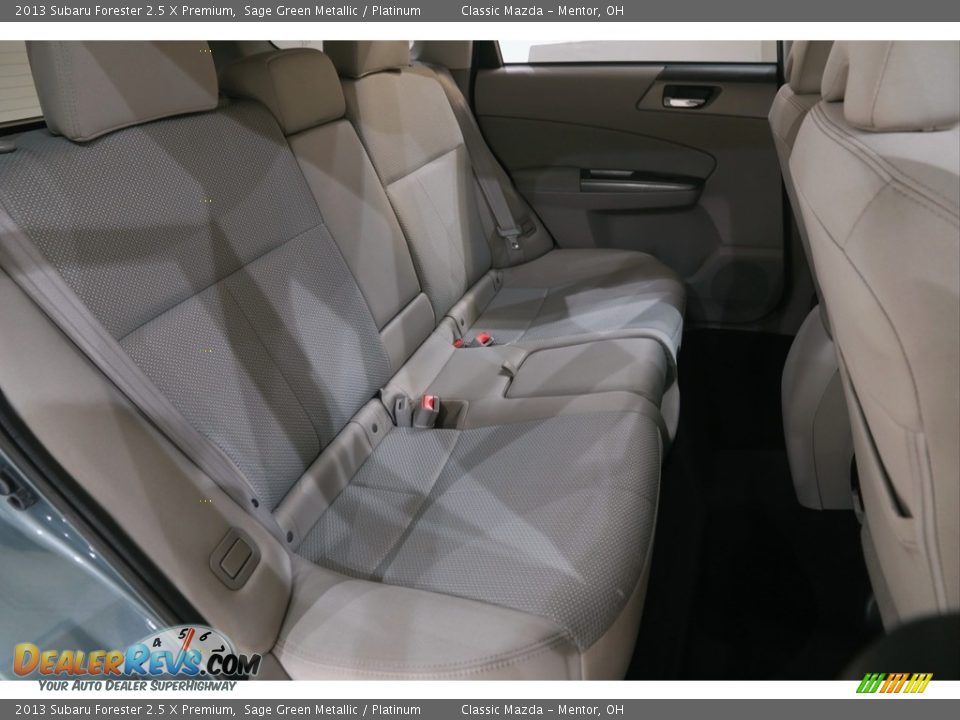 2013 Subaru Forester 2.5 X Premium Sage Green Metallic / Platinum Photo #15
