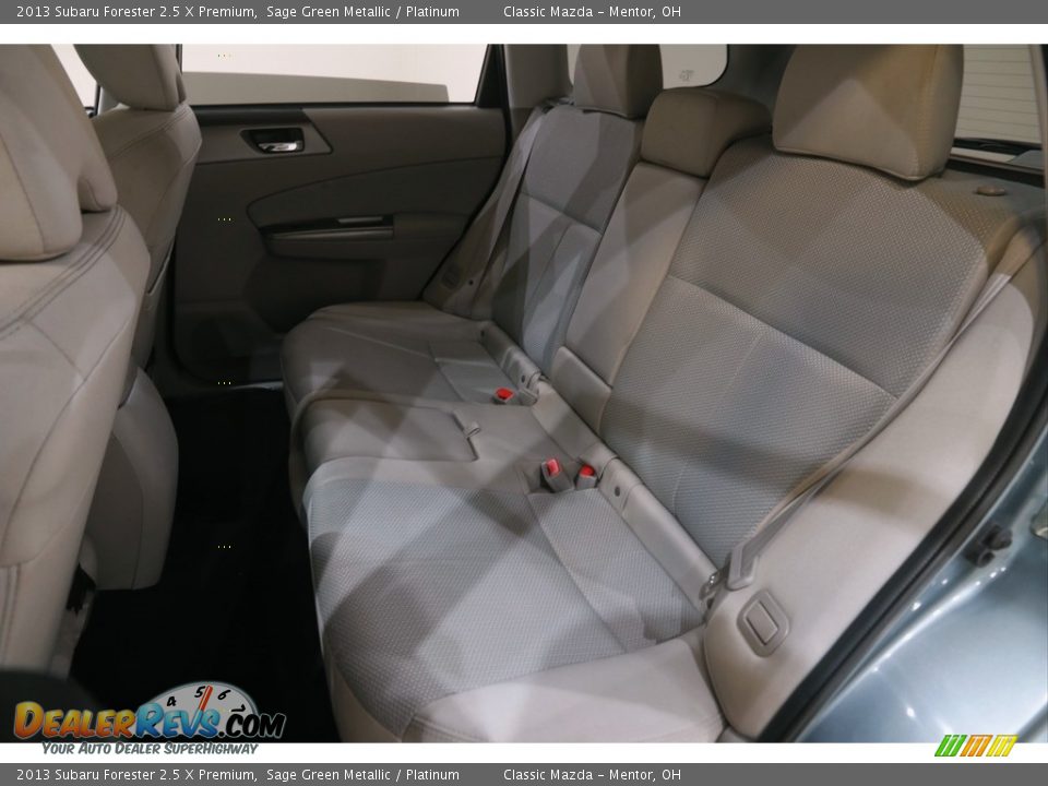 2013 Subaru Forester 2.5 X Premium Sage Green Metallic / Platinum Photo #16