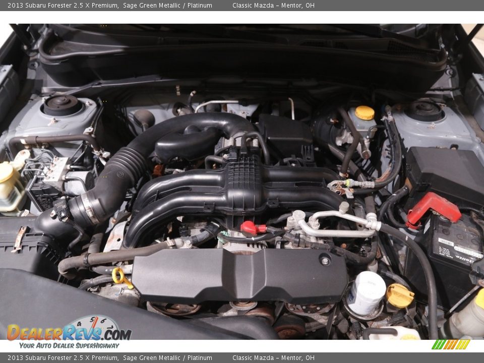 2013 Subaru Forester 2.5 X Premium Sage Green Metallic / Platinum Photo #18