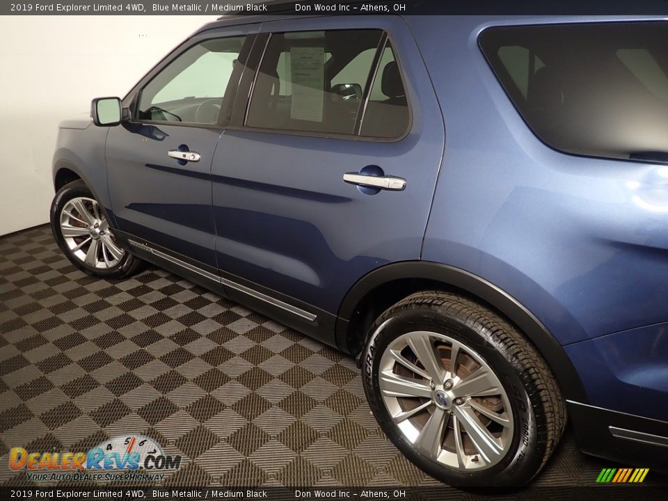 2019 Ford Explorer Limited 4WD Blue Metallic / Medium Black Photo #20
