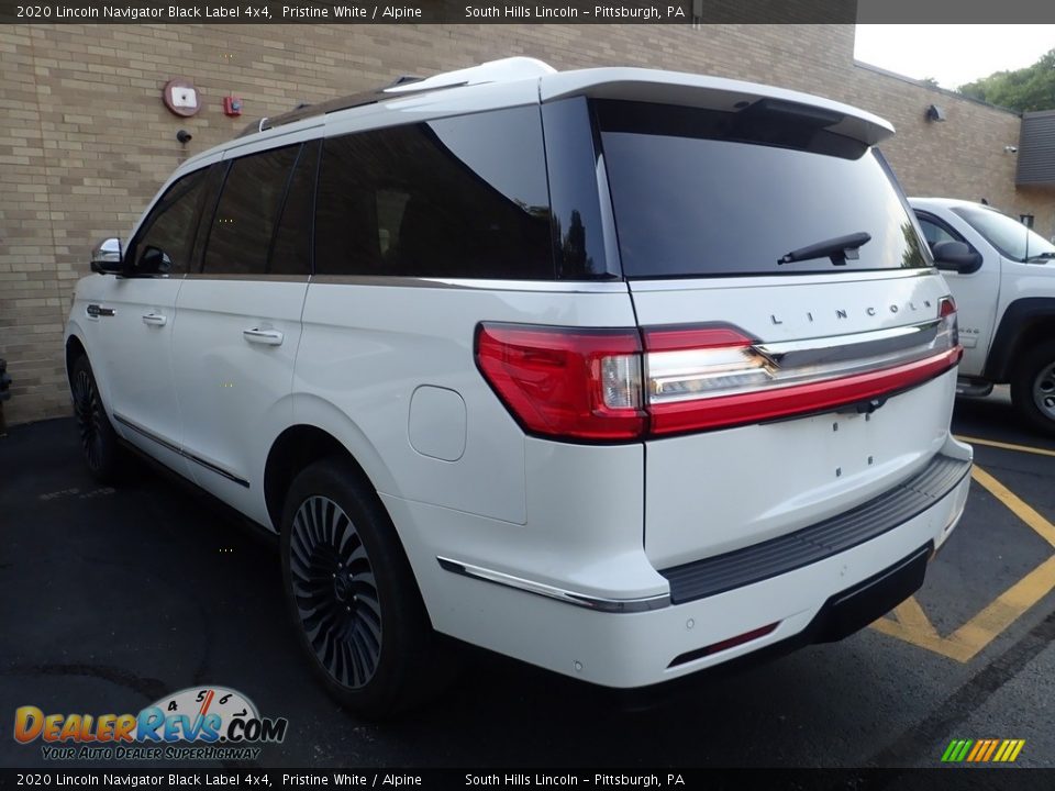 2020 Lincoln Navigator Black Label 4x4 Pristine White / Alpine Photo #2