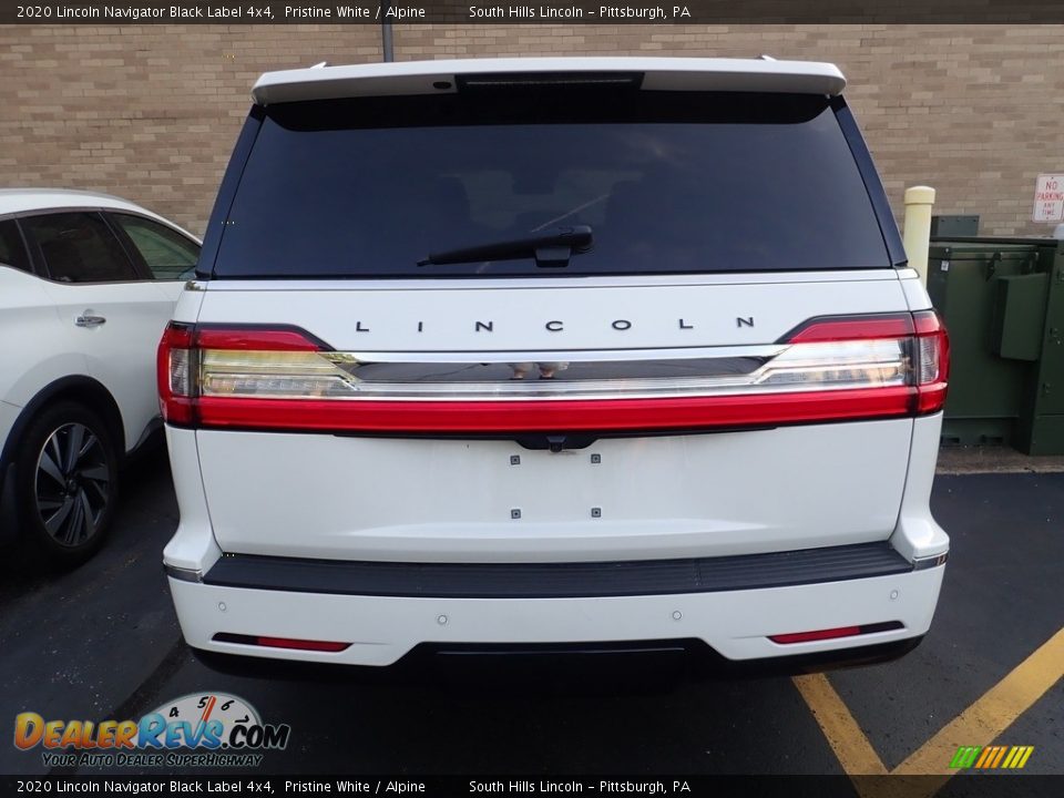 2020 Lincoln Navigator Black Label 4x4 Pristine White / Alpine Photo #3