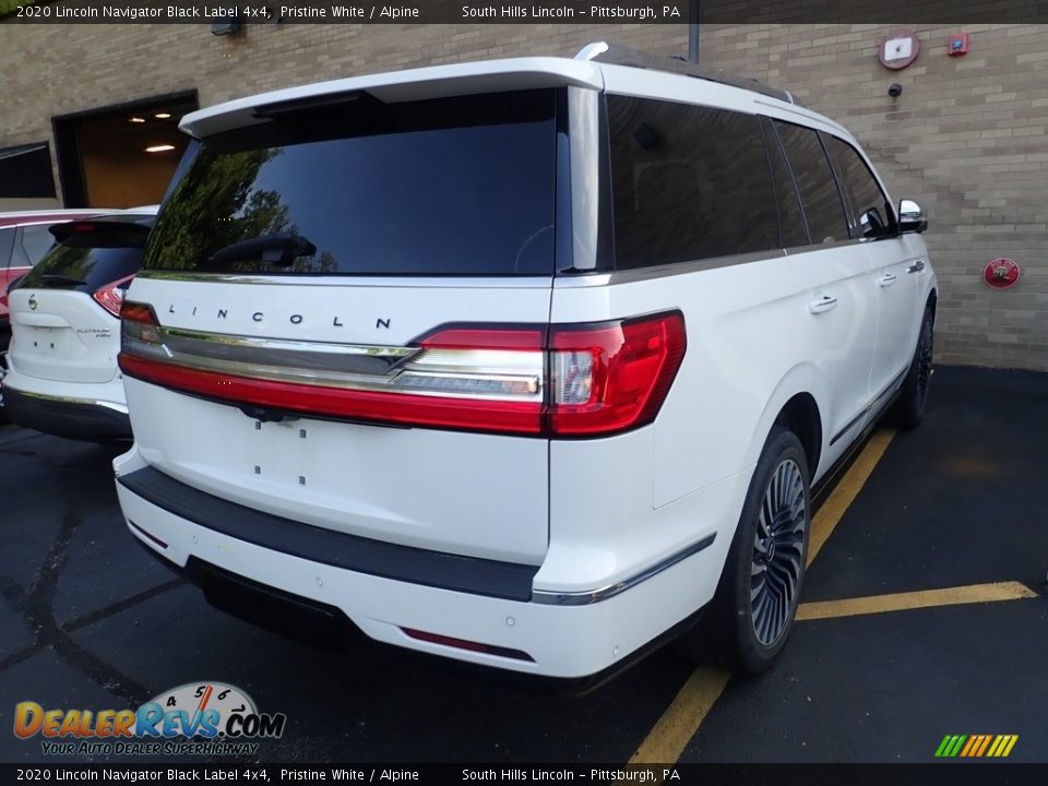 2020 Lincoln Navigator Black Label 4x4 Pristine White / Alpine Photo #4