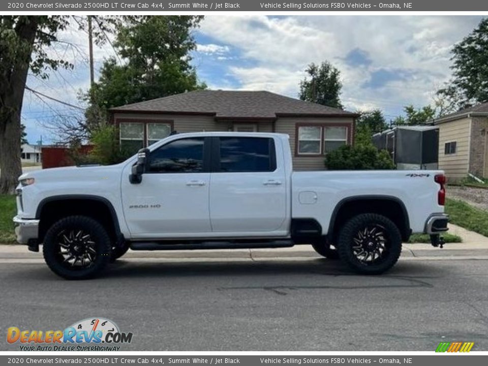 2020 Chevrolet Silverado 2500HD LT Crew Cab 4x4 Summit White / Jet Black Photo #2