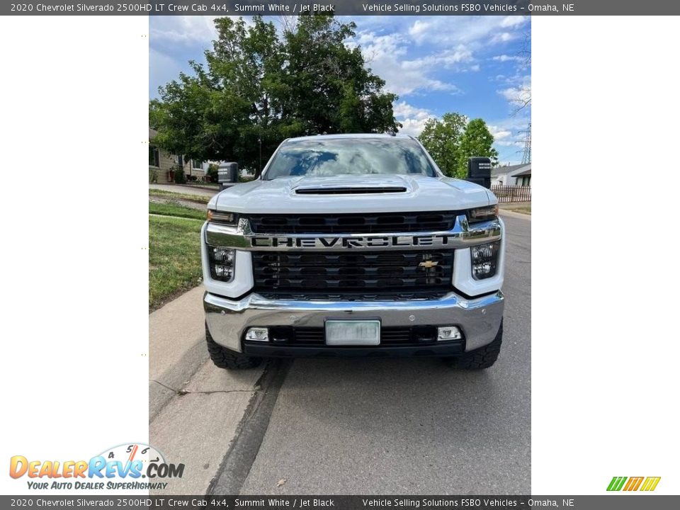 2020 Chevrolet Silverado 2500HD LT Crew Cab 4x4 Summit White / Jet Black Photo #3