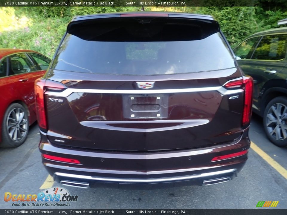 2020 Cadillac XT6 Premium Luxury Garnet Metallic / Jet Black Photo #3