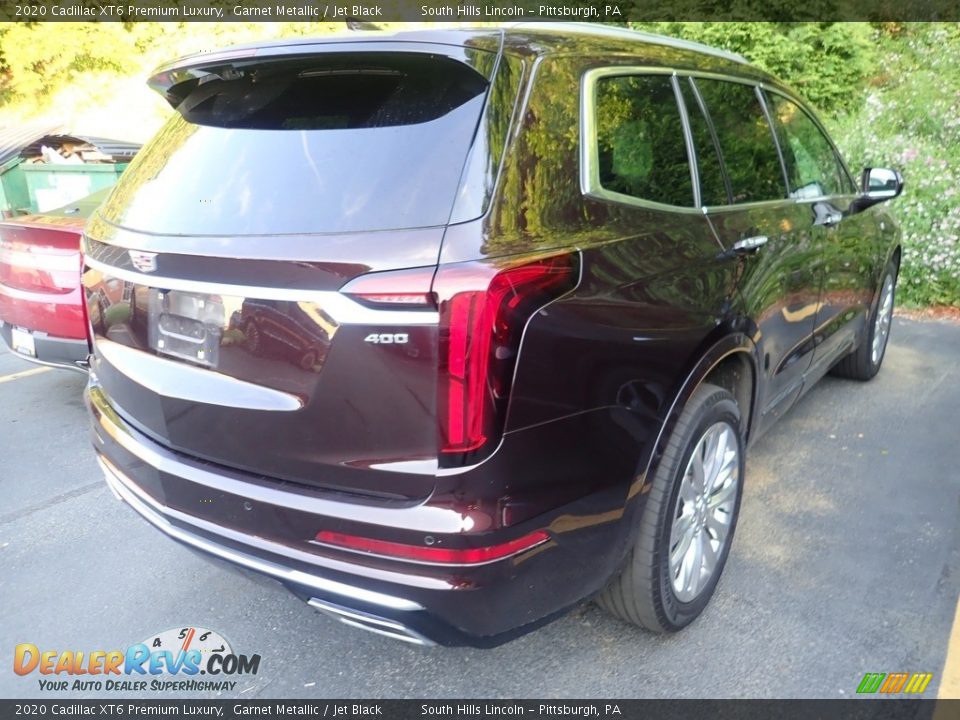 2020 Cadillac XT6 Premium Luxury Garnet Metallic / Jet Black Photo #4