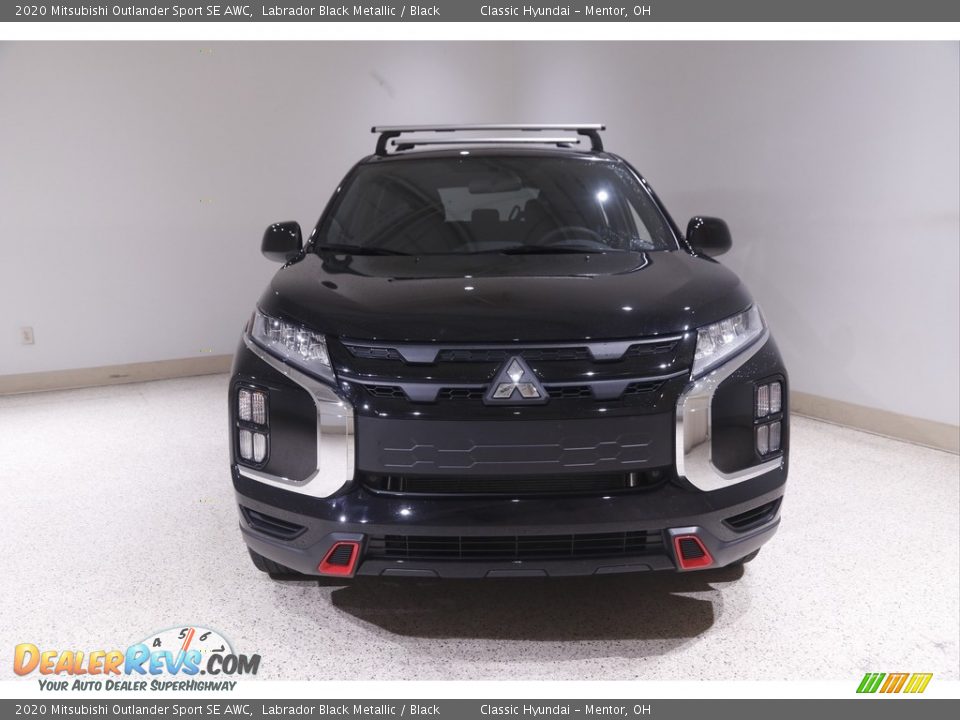 2020 Mitsubishi Outlander Sport SE AWC Labrador Black Metallic / Black Photo #2