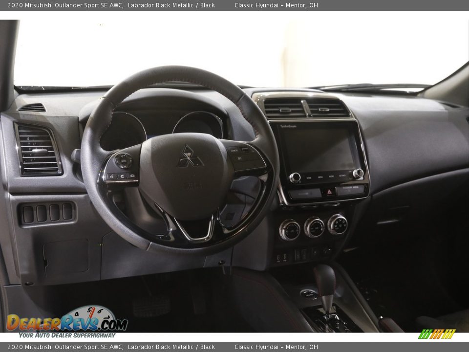2020 Mitsubishi Outlander Sport SE AWC Labrador Black Metallic / Black Photo #6