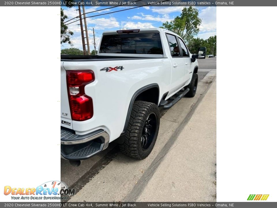 2020 Chevrolet Silverado 2500HD LT Crew Cab 4x4 Summit White / Jet Black Photo #14