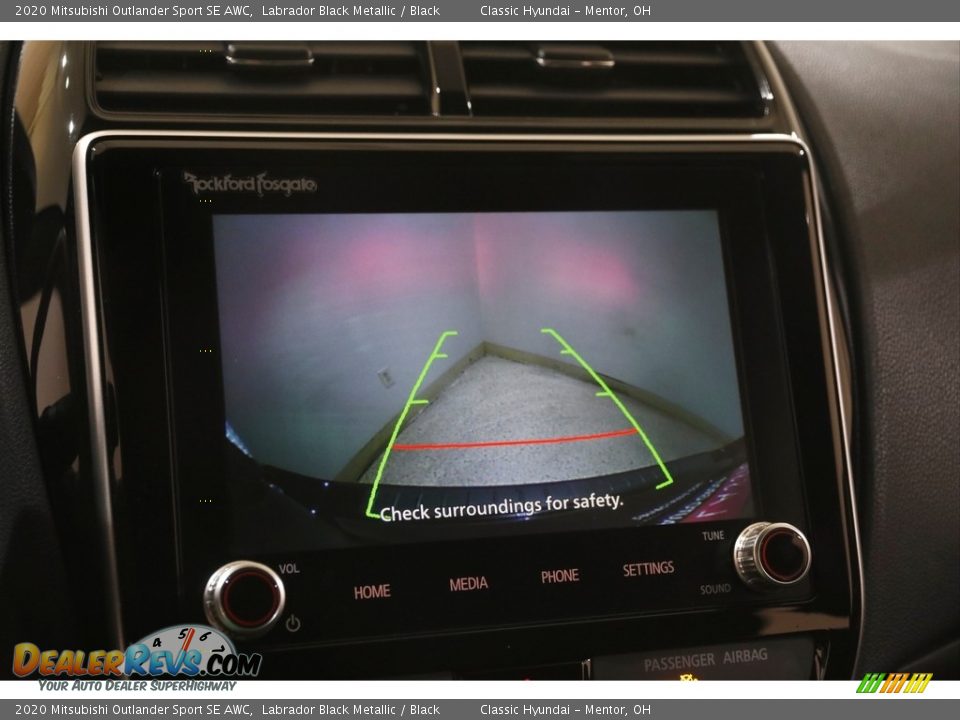 2020 Mitsubishi Outlander Sport SE AWC Labrador Black Metallic / Black Photo #12
