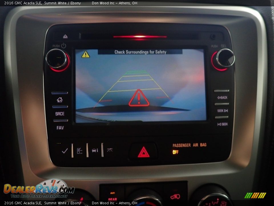 2016 GMC Acadia SLE Summit White / Ebony Photo #2