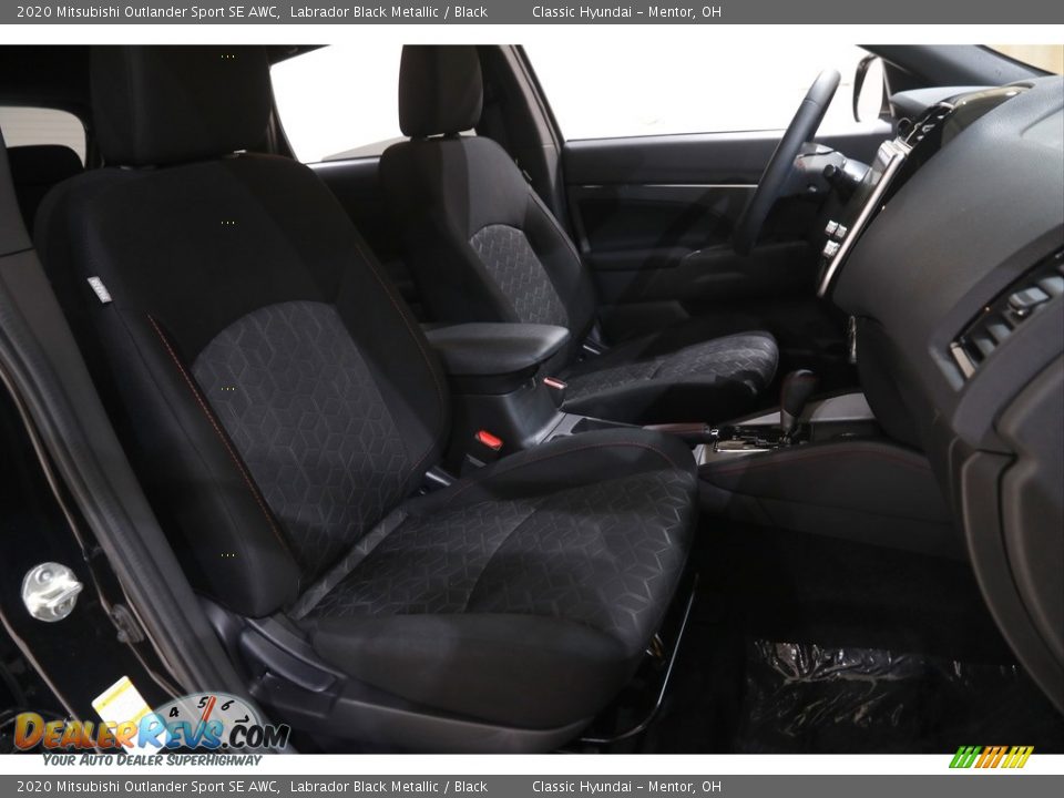 2020 Mitsubishi Outlander Sport SE AWC Labrador Black Metallic / Black Photo #16
