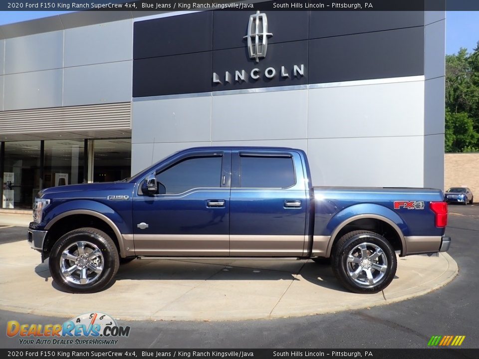 Blue Jeans 2020 Ford F150 King Ranch SuperCrew 4x4 Photo #2