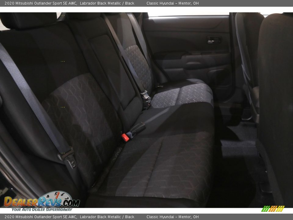 2020 Mitsubishi Outlander Sport SE AWC Labrador Black Metallic / Black Photo #17