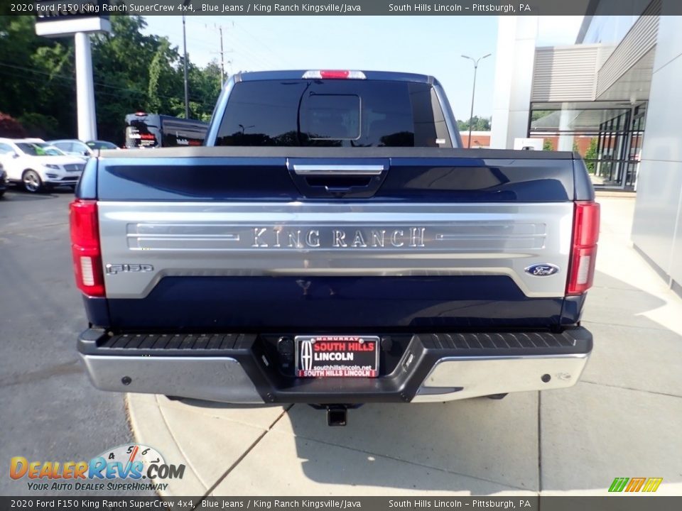 2020 Ford F150 King Ranch SuperCrew 4x4 Blue Jeans / King Ranch Kingsville/Java Photo #4