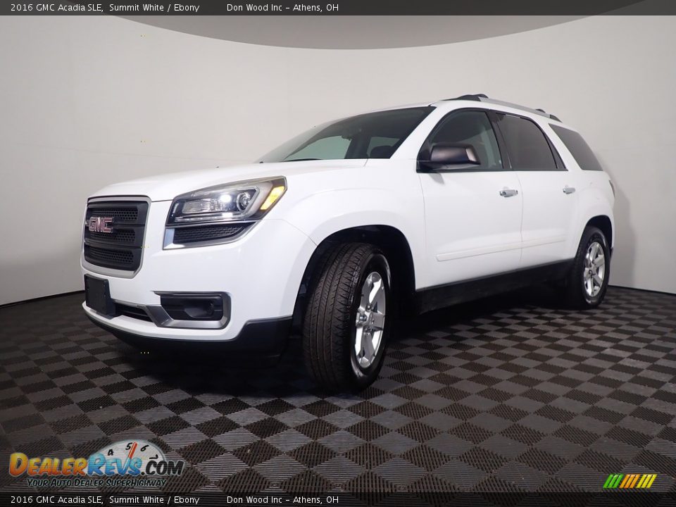 2016 GMC Acadia SLE Summit White / Ebony Photo #8