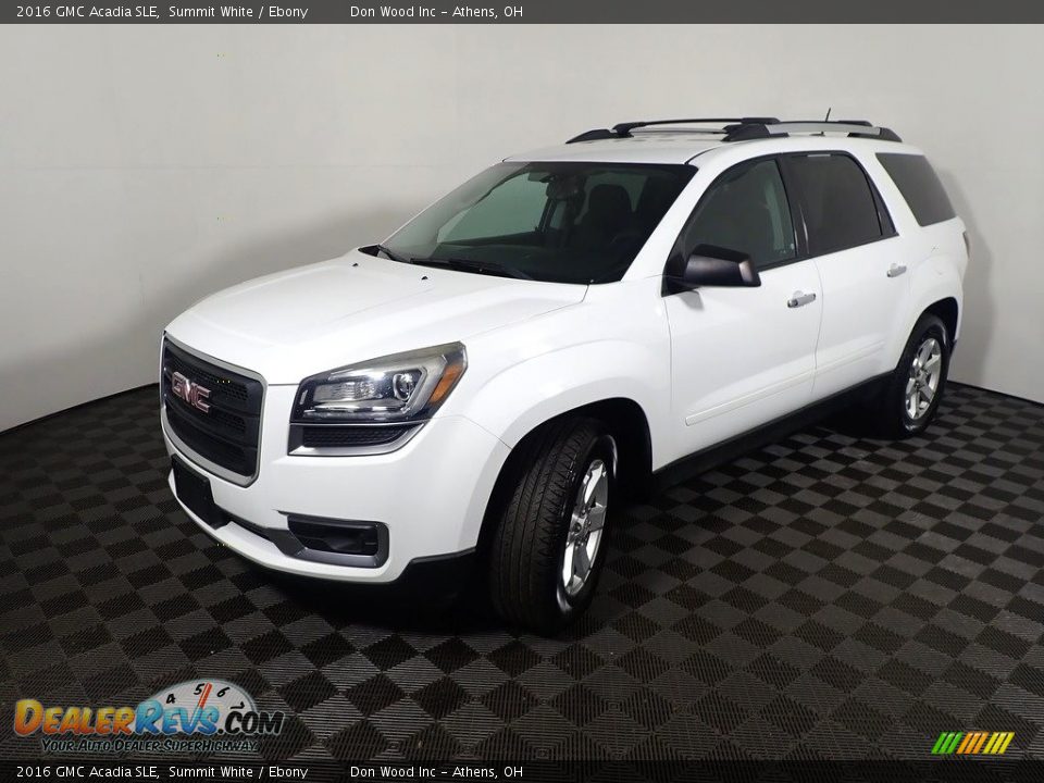 2016 GMC Acadia SLE Summit White / Ebony Photo #9