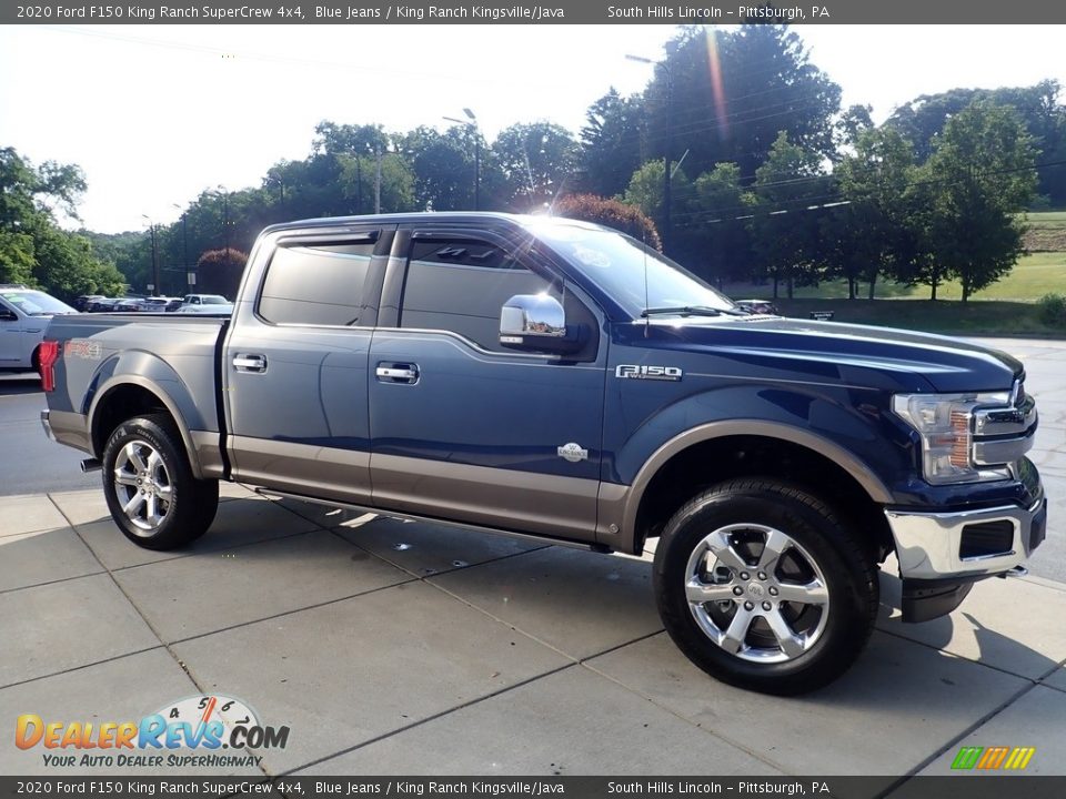 2020 Ford F150 King Ranch SuperCrew 4x4 Blue Jeans / King Ranch Kingsville/Java Photo #6