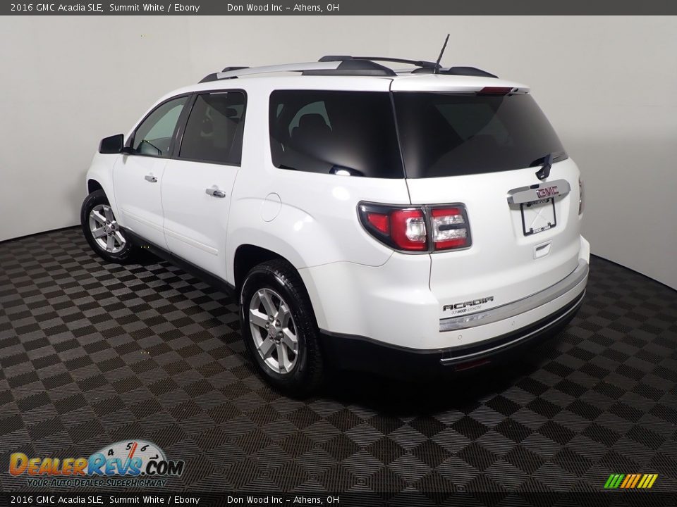 2016 GMC Acadia SLE Summit White / Ebony Photo #12
