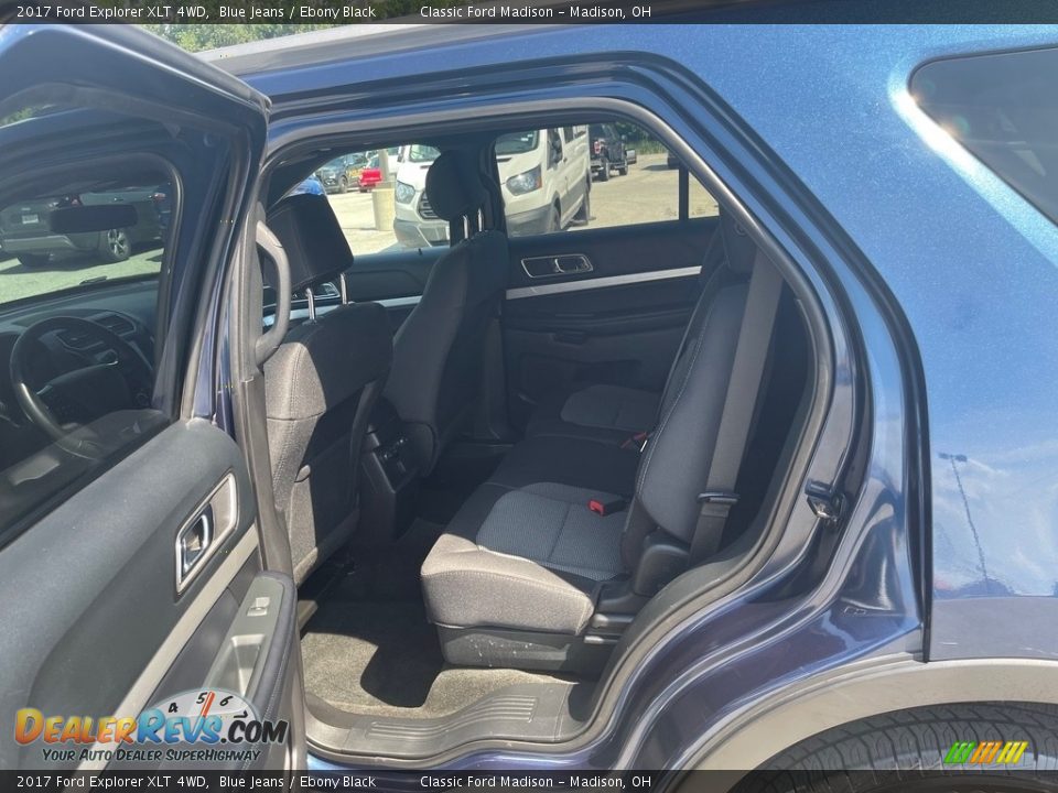 2017 Ford Explorer XLT 4WD Blue Jeans / Ebony Black Photo #13