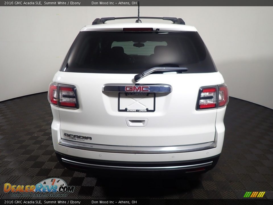 2016 GMC Acadia SLE Summit White / Ebony Photo #13