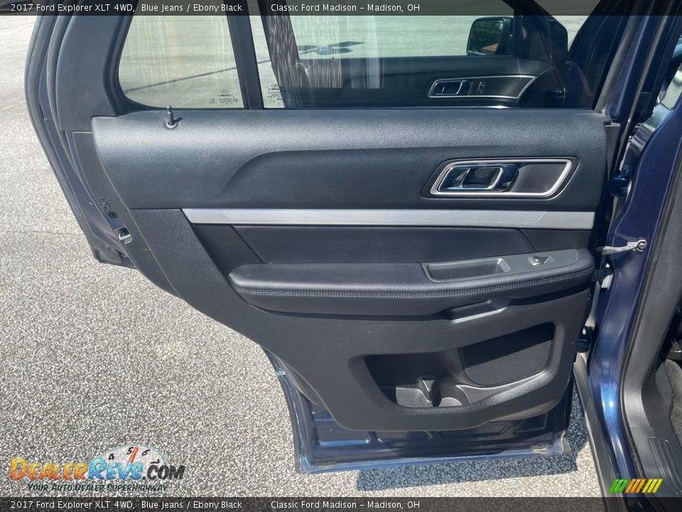 2017 Ford Explorer XLT 4WD Blue Jeans / Ebony Black Photo #14