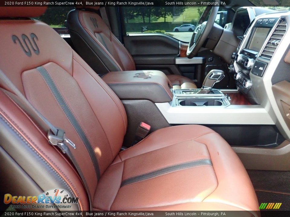 Front Seat of 2020 Ford F150 King Ranch SuperCrew 4x4 Photo #10