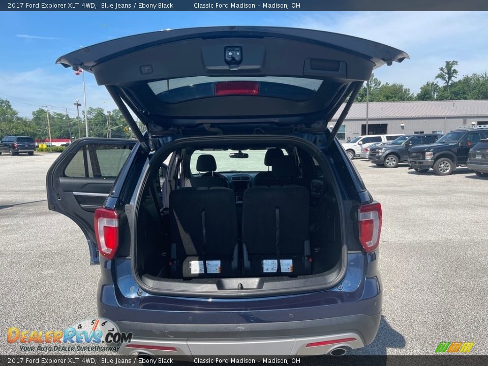 2017 Ford Explorer XLT 4WD Blue Jeans / Ebony Black Photo #16