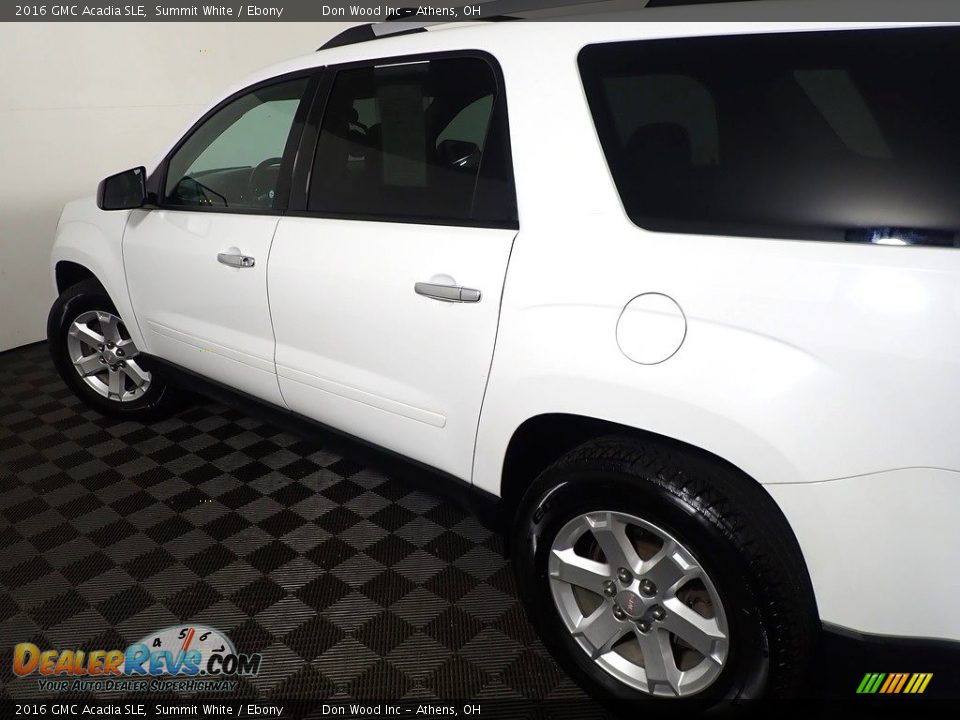 2016 GMC Acadia SLE Summit White / Ebony Photo #18