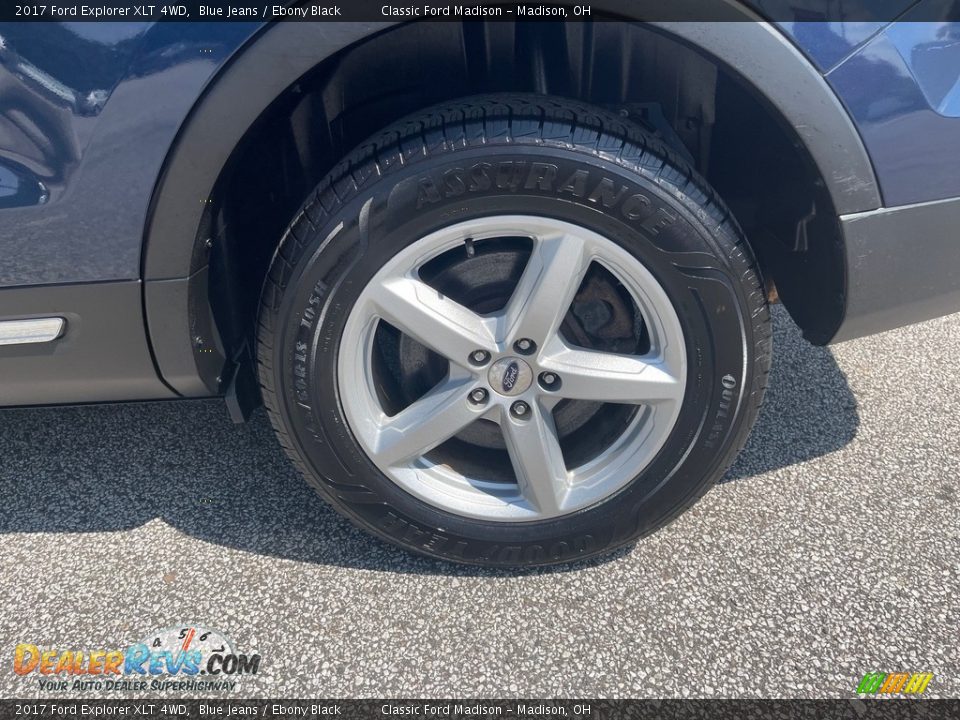 2017 Ford Explorer XLT 4WD Blue Jeans / Ebony Black Photo #17