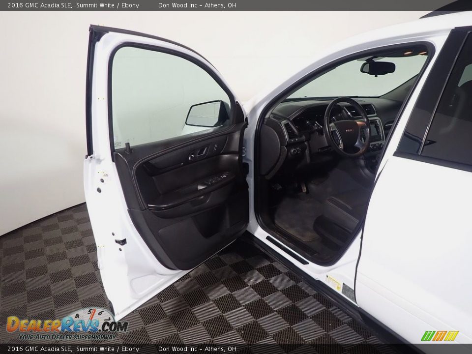 2016 GMC Acadia SLE Summit White / Ebony Photo #20