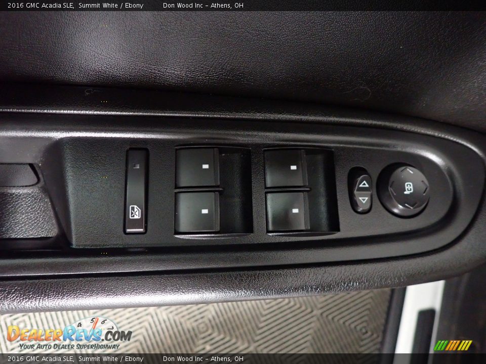 2016 GMC Acadia SLE Summit White / Ebony Photo #21