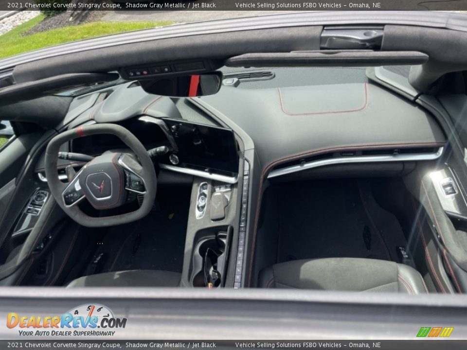 2021 Chevrolet Corvette Stingray Coupe Shadow Gray Metallic / Jet Black Photo #4