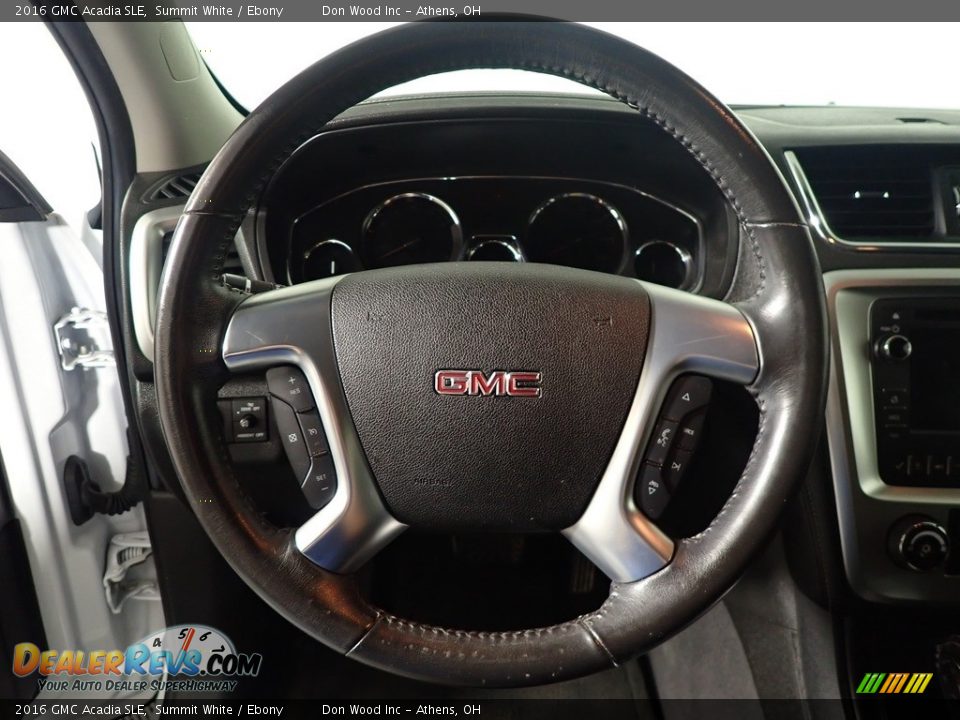 2016 GMC Acadia SLE Summit White / Ebony Photo #27