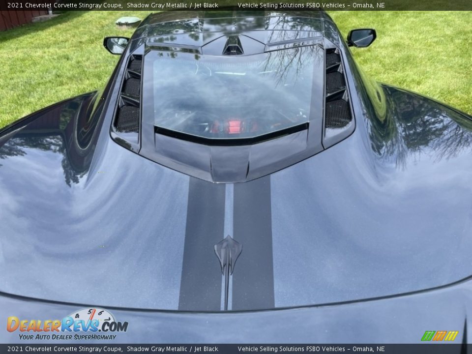 2021 Chevrolet Corvette Stingray Coupe Shadow Gray Metallic / Jet Black Photo #7