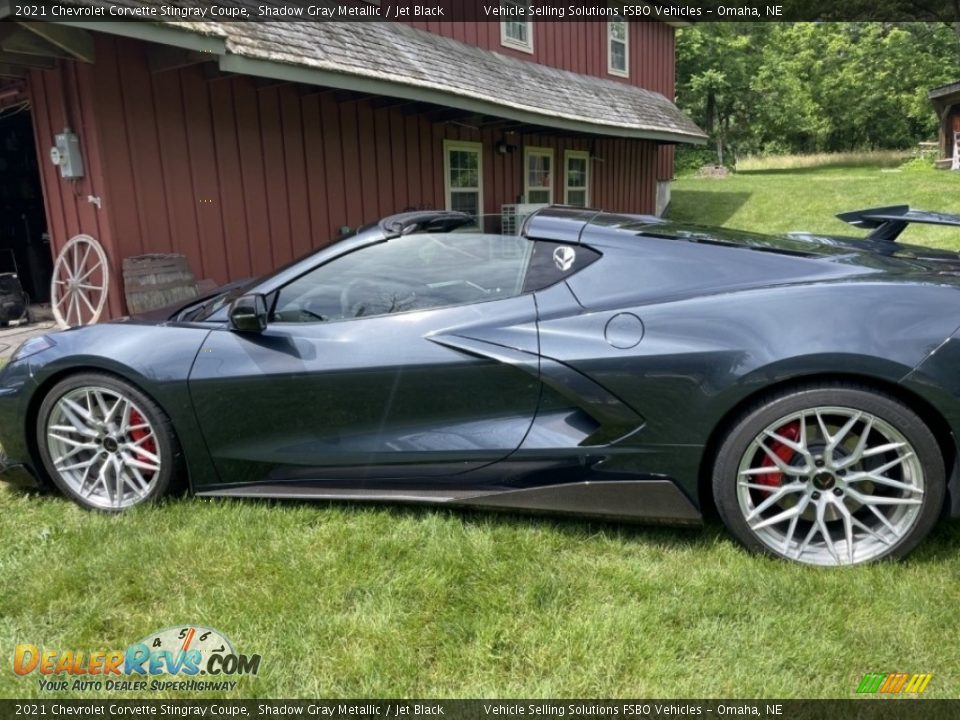 2021 Chevrolet Corvette Stingray Coupe Shadow Gray Metallic / Jet Black Photo #8