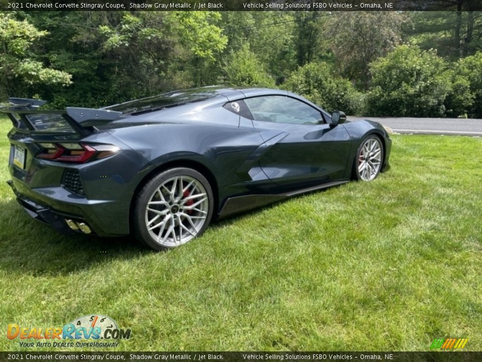 2021 Chevrolet Corvette Stingray Coupe Shadow Gray Metallic / Jet Black Photo #9