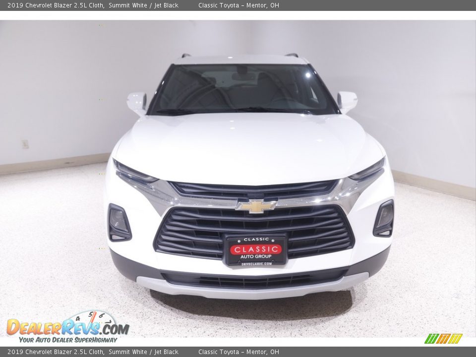 2019 Chevrolet Blazer 2.5L Cloth Summit White / Jet Black Photo #2