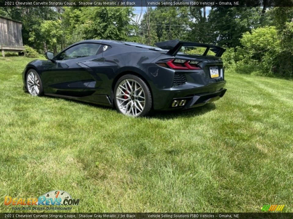 2021 Chevrolet Corvette Stingray Coupe Shadow Gray Metallic / Jet Black Photo #10